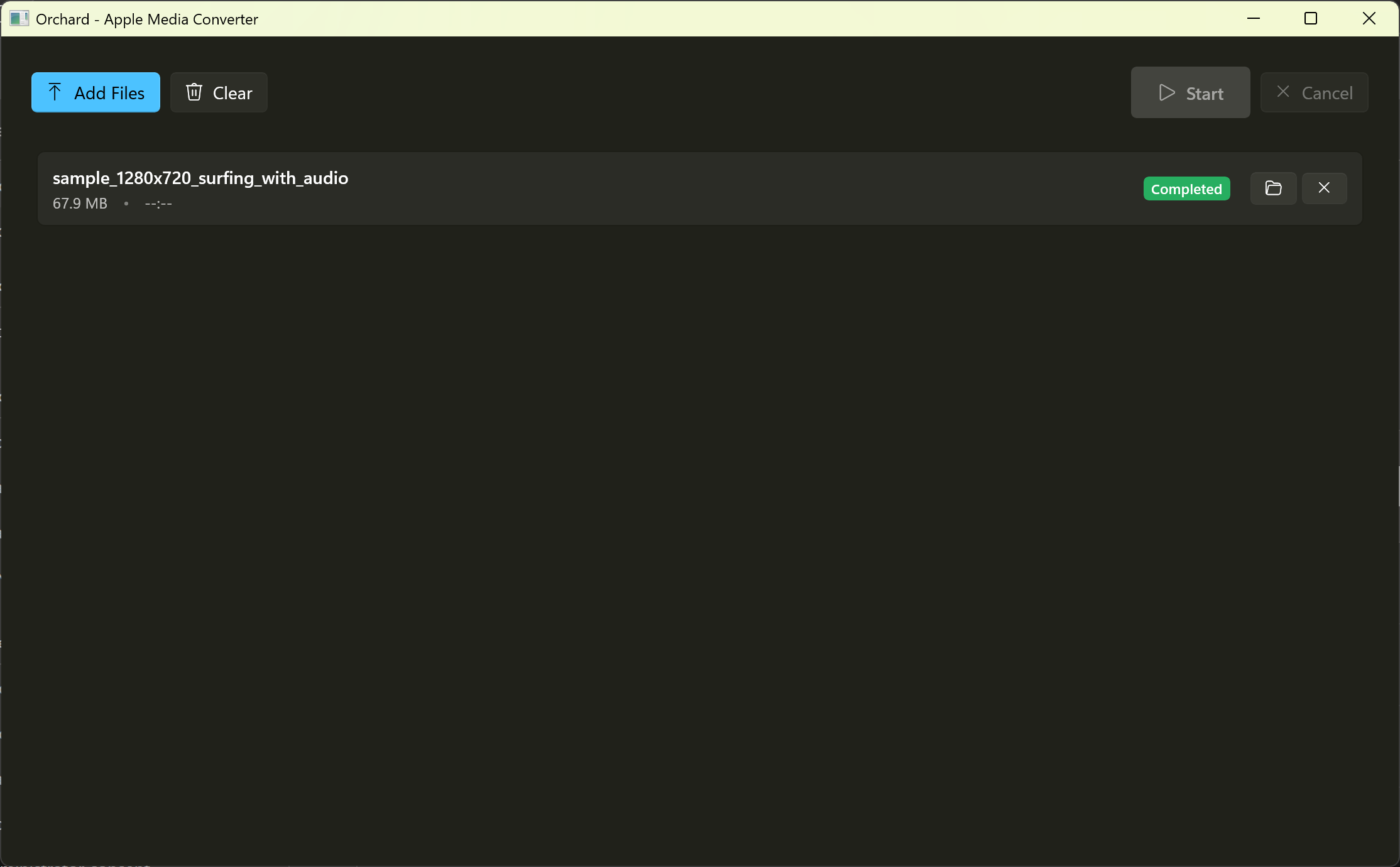 Orchard Converter for Windows